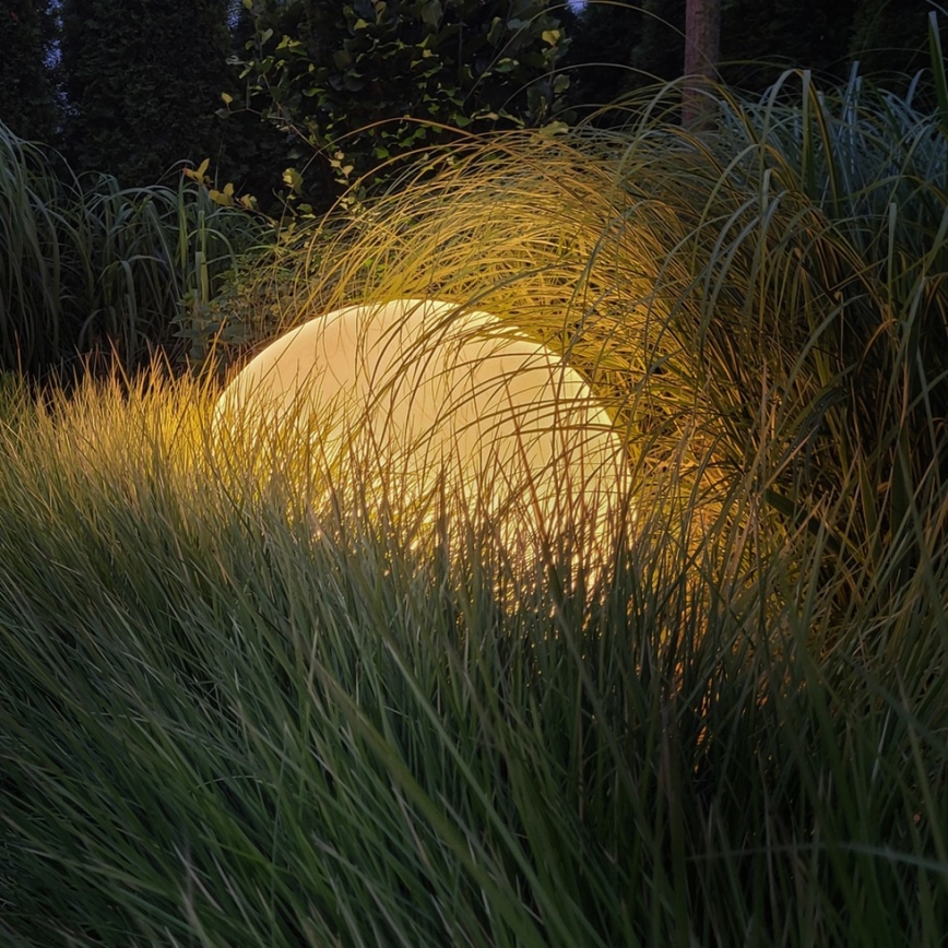 Buitenlamp GLOBO 1xE27/60W/230V Ø 40 cm IP44