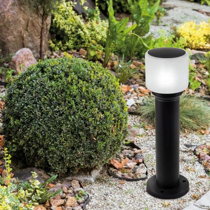 Buitenlamp MADRID 1xE27/12W/230V 40 cm IP44 zwart