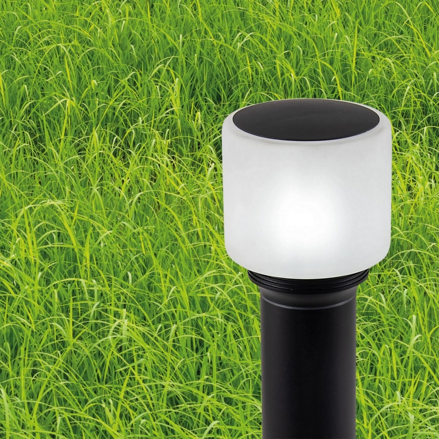 Buitenlamp MADRID 1xE27/12W/230V 80 cm IP44 zwart