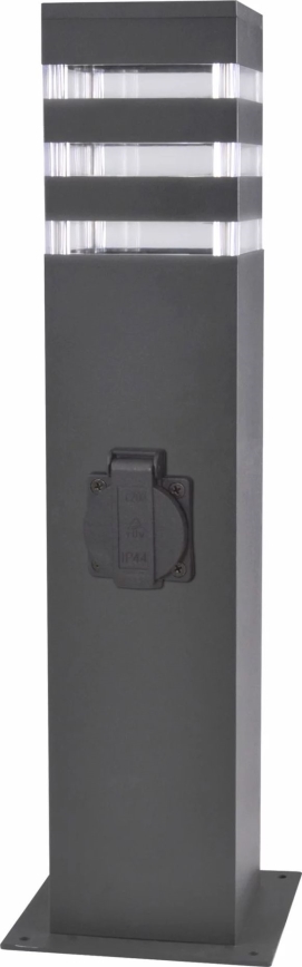 Buitenlamp met houder TEKSAS 1xE27/20W/230V IP54 44 cm
