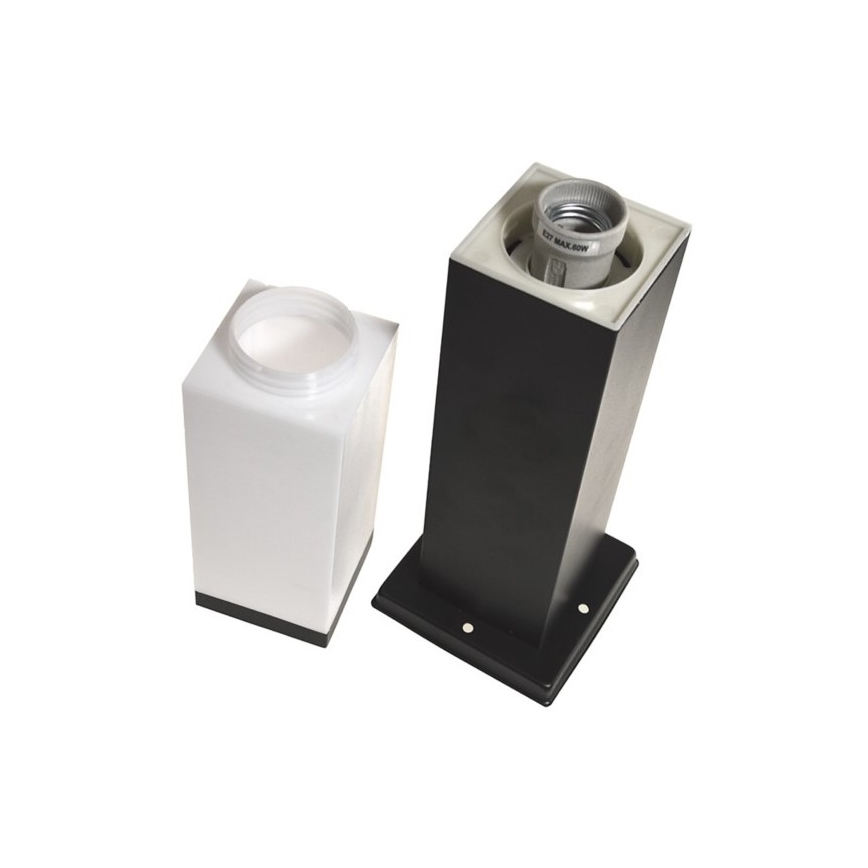 Buitenlamp SOPPA 1xE27/60W/230V IP44 45 cm zwart