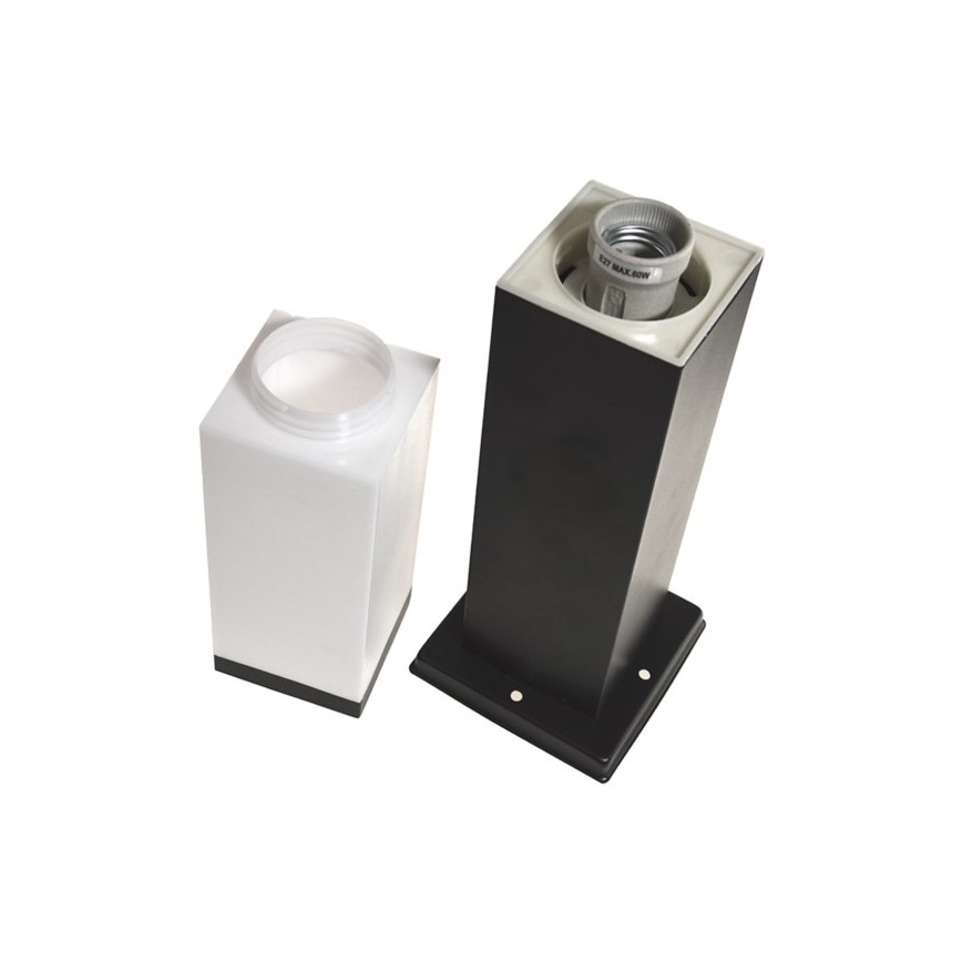 Buitenlamp SOPPA 1xE27/60W/230V IP44 65 cm zwart