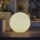 Buitenlamp STONO 1xE27/20W/230V Ø 50 cm IP65 wit
