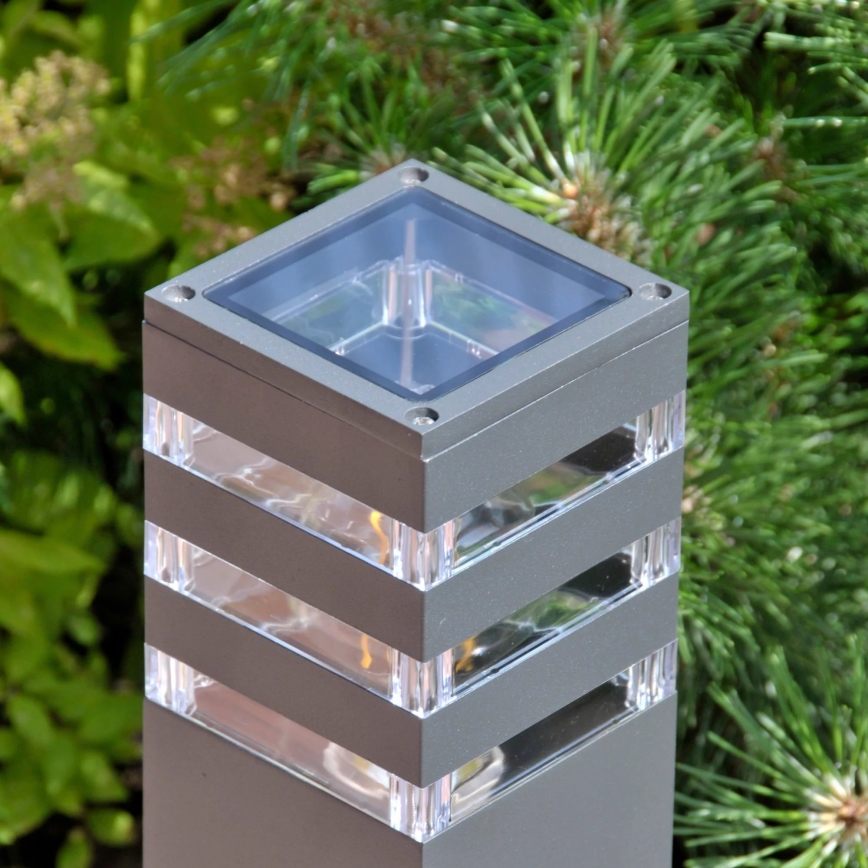 Buitenlamp TEKSAS 1xE27/12W/230V IP44 74 cm antraciet