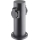 Buitenstopcontactpaal 2-voudig 230V IP44 zwart rond