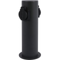 Buitenstopcontactpaal 2V ELEKTRI 230V IP44