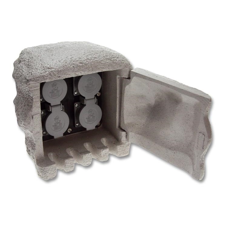 Buitenstopcontactpaal 4V IP44