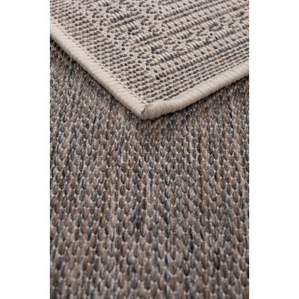 Buitentapijt EXPRESS NEW OUTDOOR 80x150 cm grijs/beige