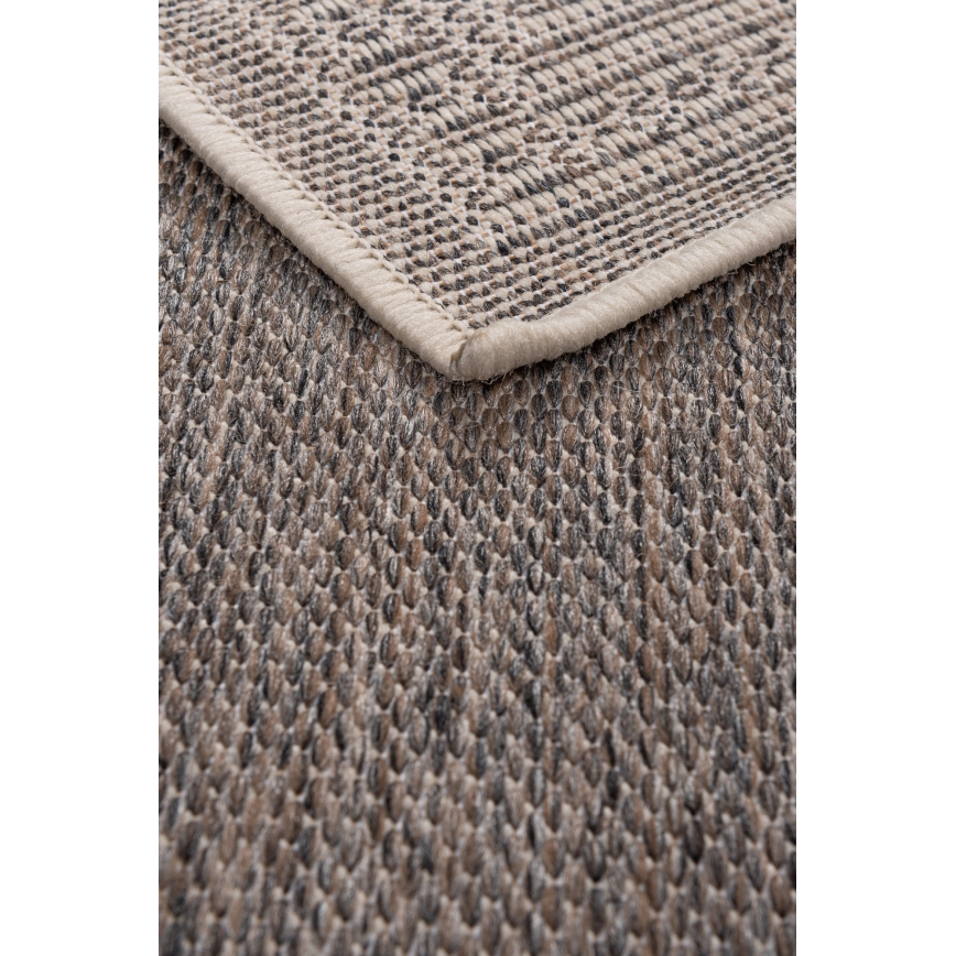 Buitentapijt EXPRESS NEW OUTDOOR 80x150 cm grijs/beige