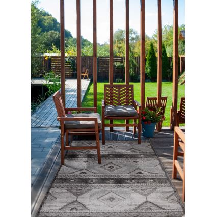 Buitenvloerkleed CHIARA 120x170 cm grijs