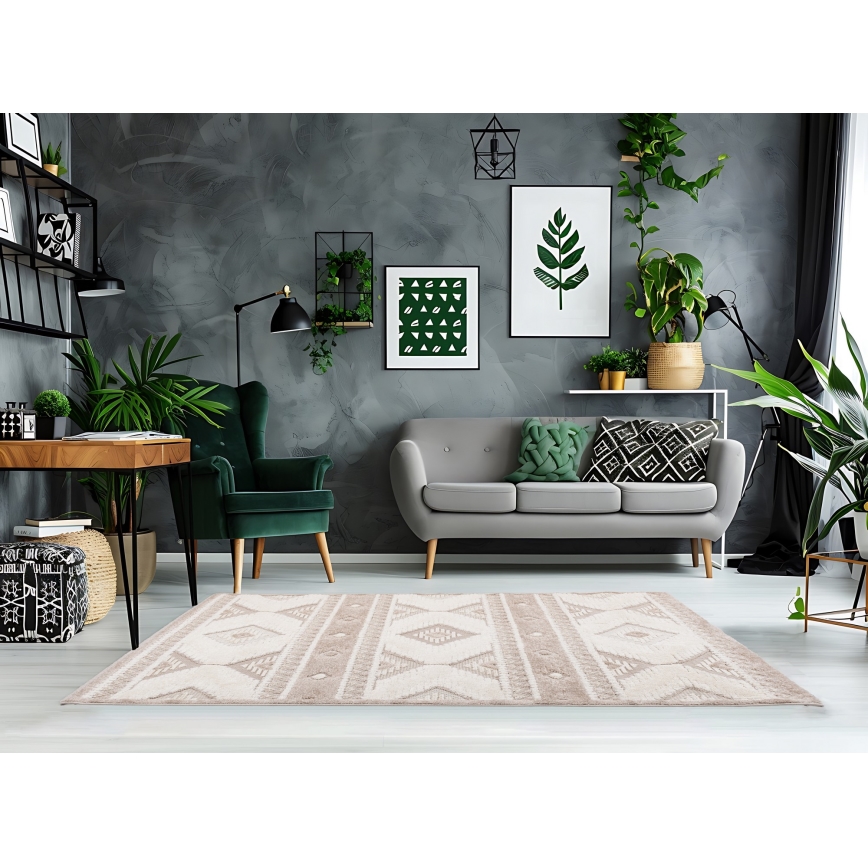 Buitenvloerkleed CHIARA 80x150 cm beige