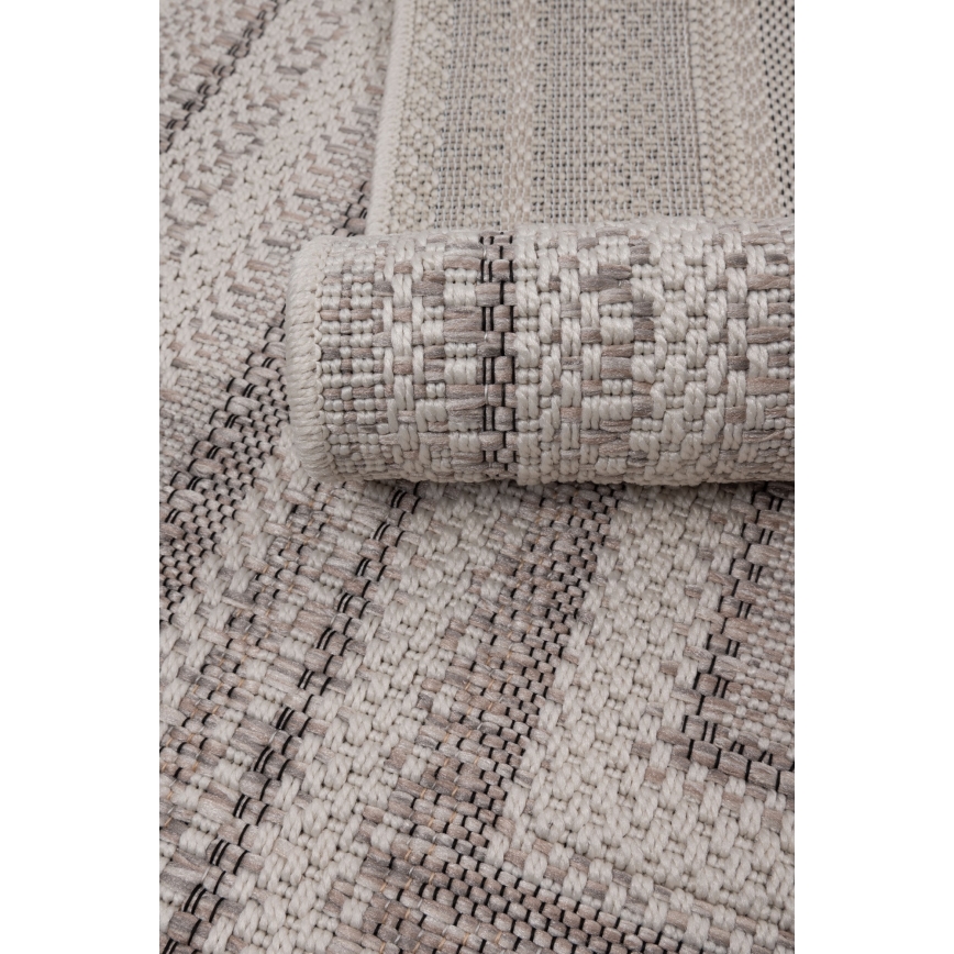 Buitenvloerkleed ORIA 200x280 cm grijs