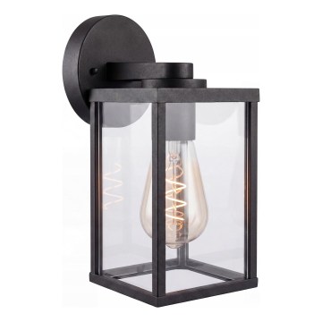 Buitenwandlamp 1xE27/25W/230V IP54 zwart