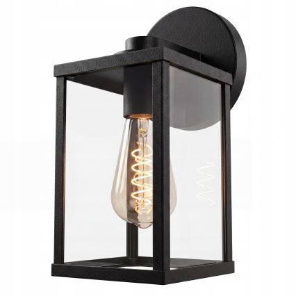 Buitenwandlamp 1xE27/25W/230V IP54 zwart