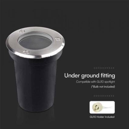 Buitenwandlamp 1xGU10/35W/230V IP67