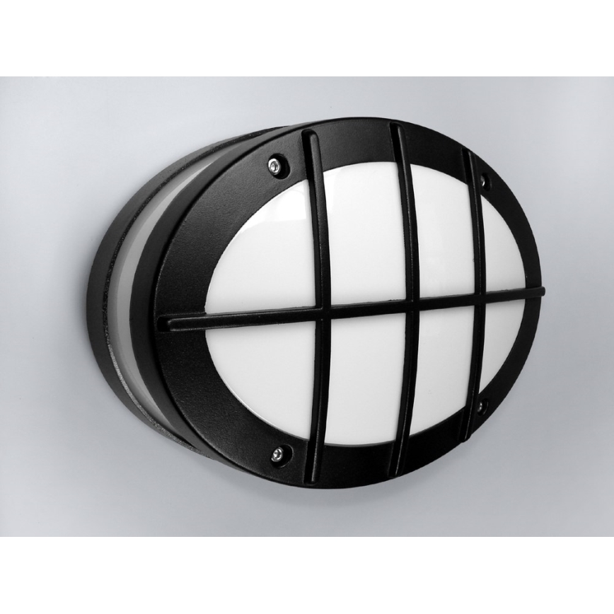 Buitenwandlamp GALLUN 1xE27/60W/230V IP54 zwart