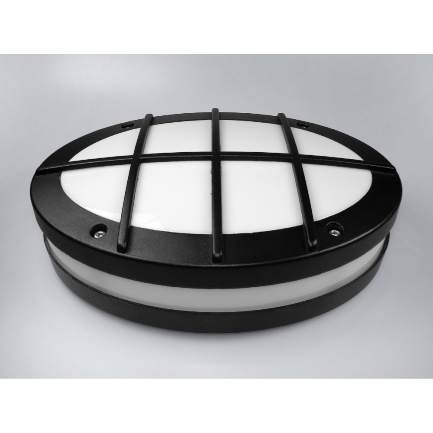 Buitenwandlamp GALLUN 1xE27/60W/230V IP54 zwart