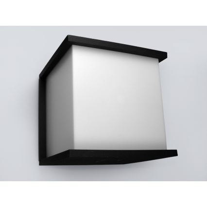Buitenwandlamp JAVEN 1xE27/60W/230V IP44 zwart