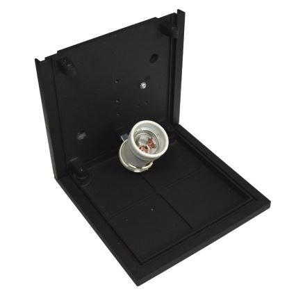 Buitenwandlamp JAVEN 1xE27/60W/230V IP44 zwart
