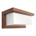Buitenwandlamp NEELY 1xE27/60W/230V IP54 bruin