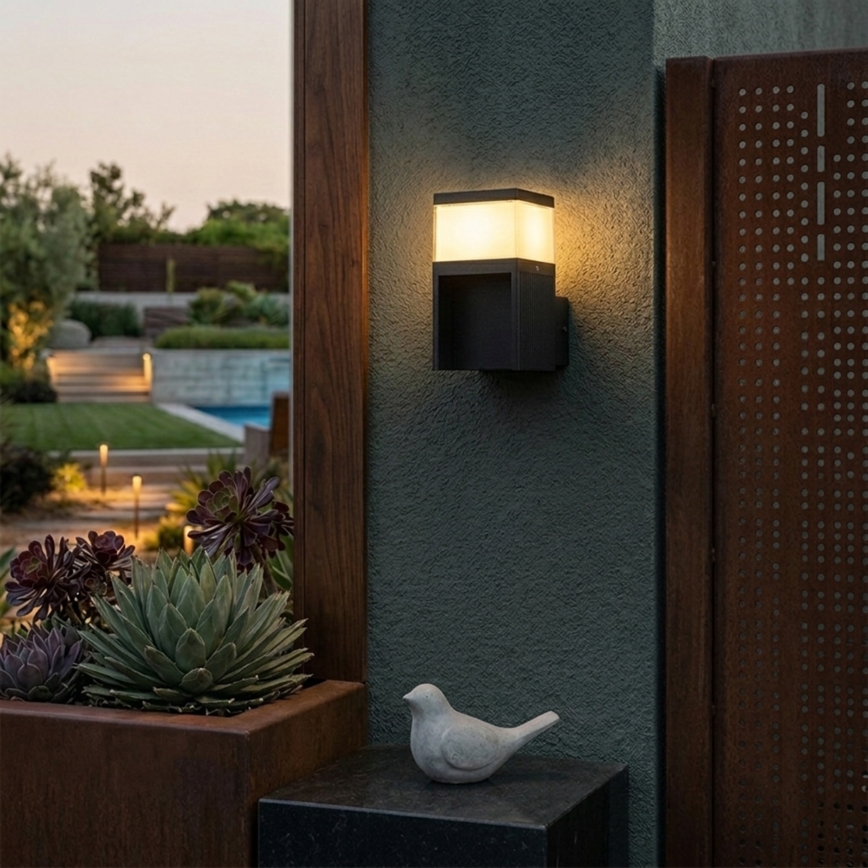 Buitenwandlamp VESPER 1xG9/5W/230V IP44 zwart