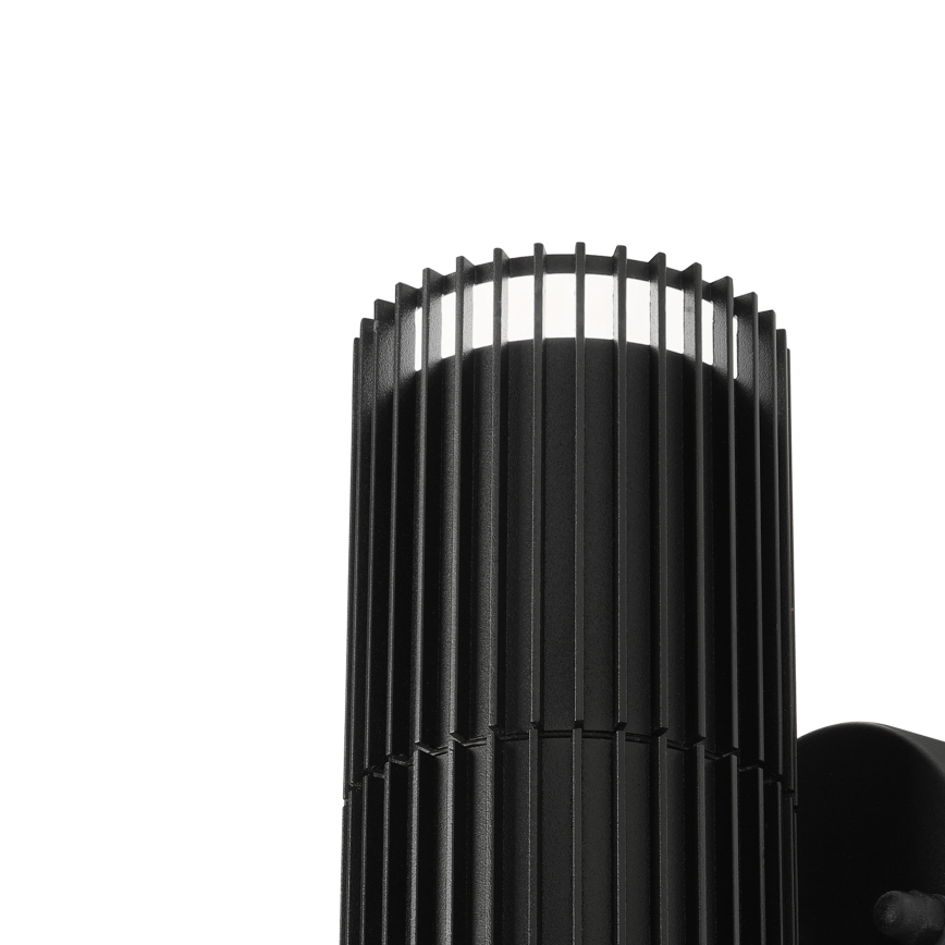 Buitenwandspot LANTHEA 2xGU10/11W/230V IP44 zwart