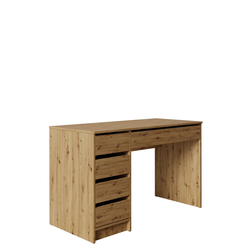 Bureau ADA 120x76 cm chêne artisan