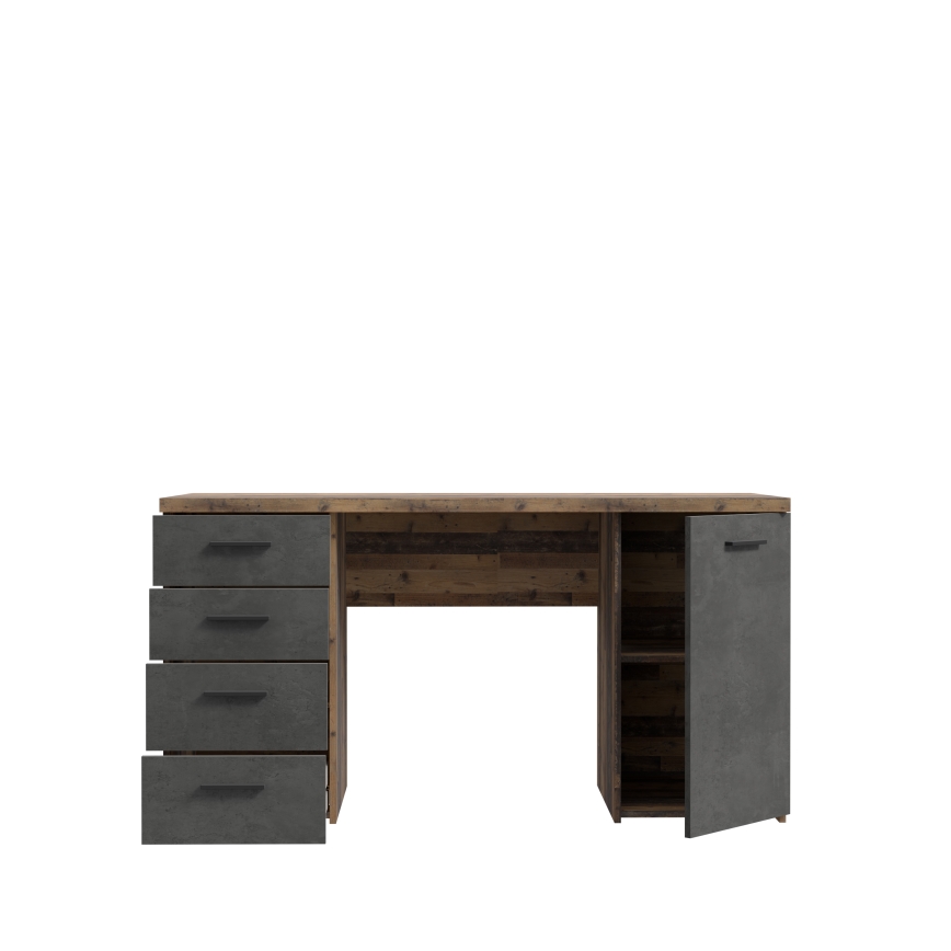 Bureau ARENO marron/graphite