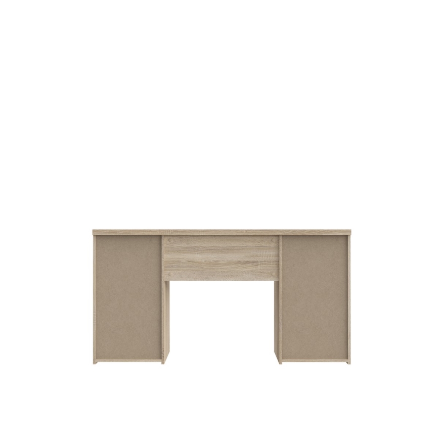 Bureau ARENO wit/sonoma eiken