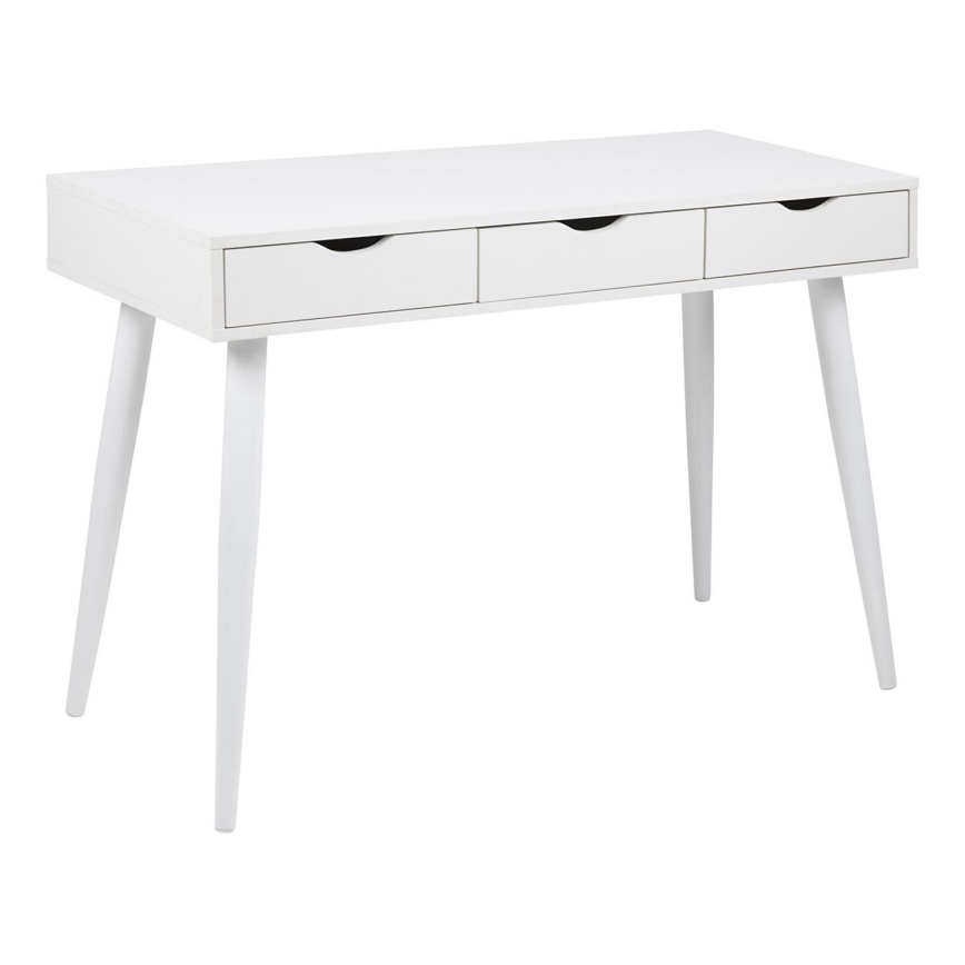 Bureau avec tiroirs ADIS blanc