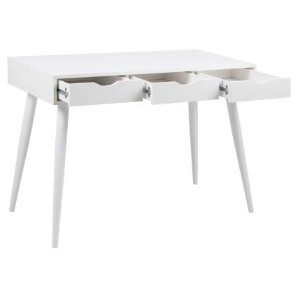 Bureau avec tiroirs ADIS blanc