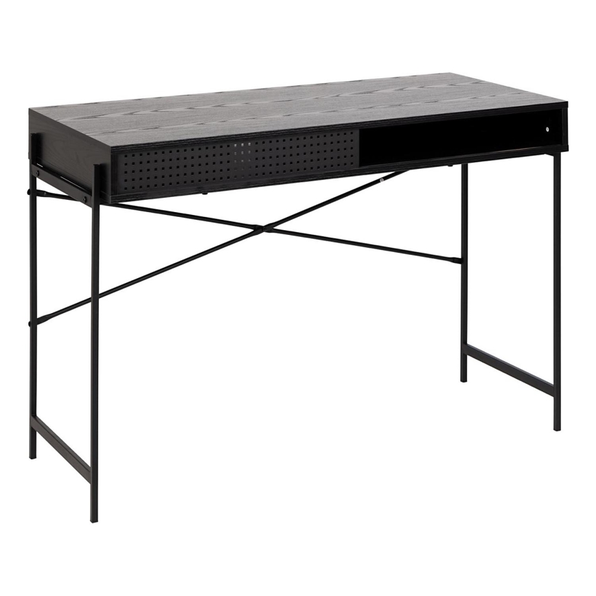 Bureau AXEL chêne/noir