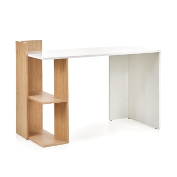 Bureau COZYRA eiken/wit