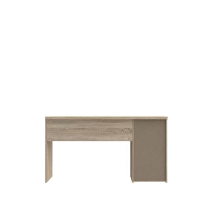Bureau GINO wit/sonoma eiken