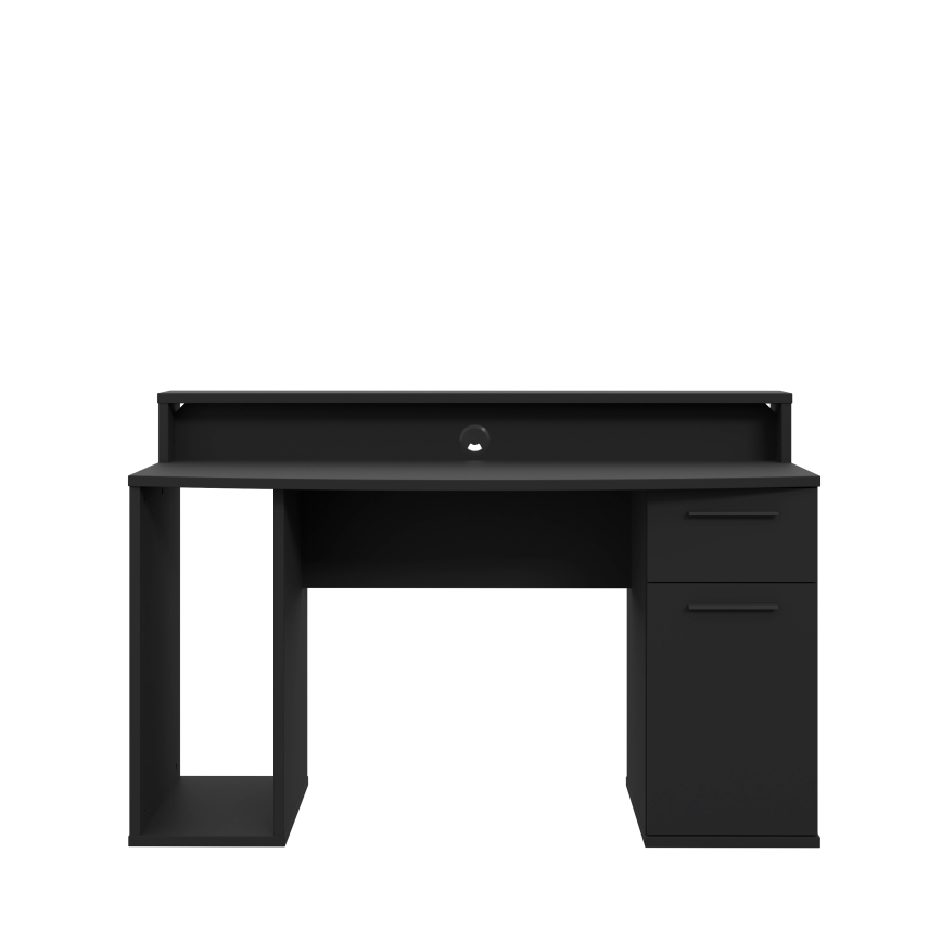 Bureau IVAR avec éclairage intégré, noir