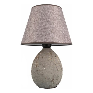 Bureau lamp RAMZES 1xE27/40W/230V grijs