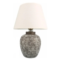 Bureau lamp RAMZES 1xE27/40W/230V wit/grijs