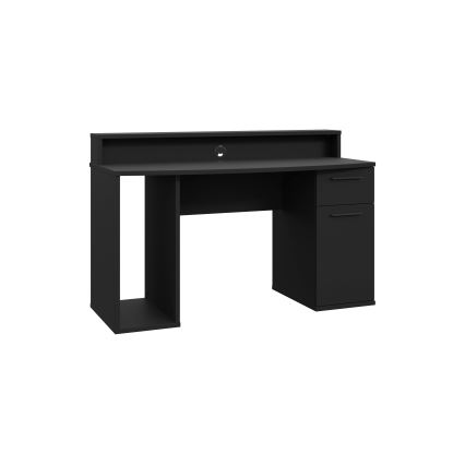 Bureau met verlichting IVAR, zwart