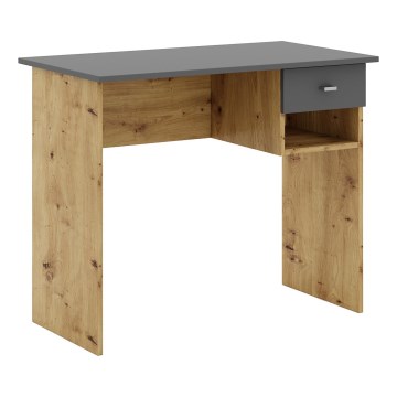 Bureau RICO artisan eiken/grijs