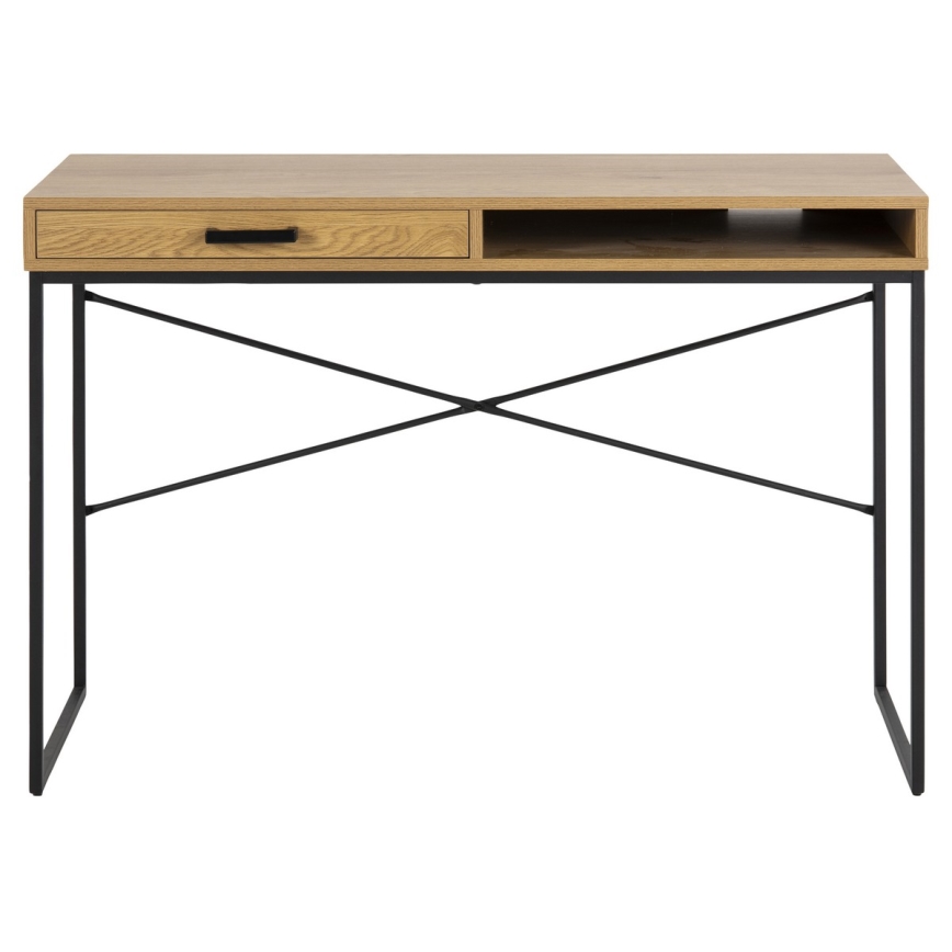 Bureau SARON chêne/noir