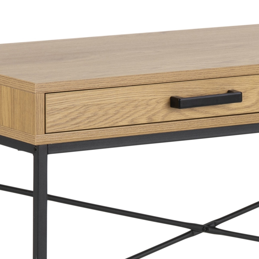 Bureau SARON chêne/noir