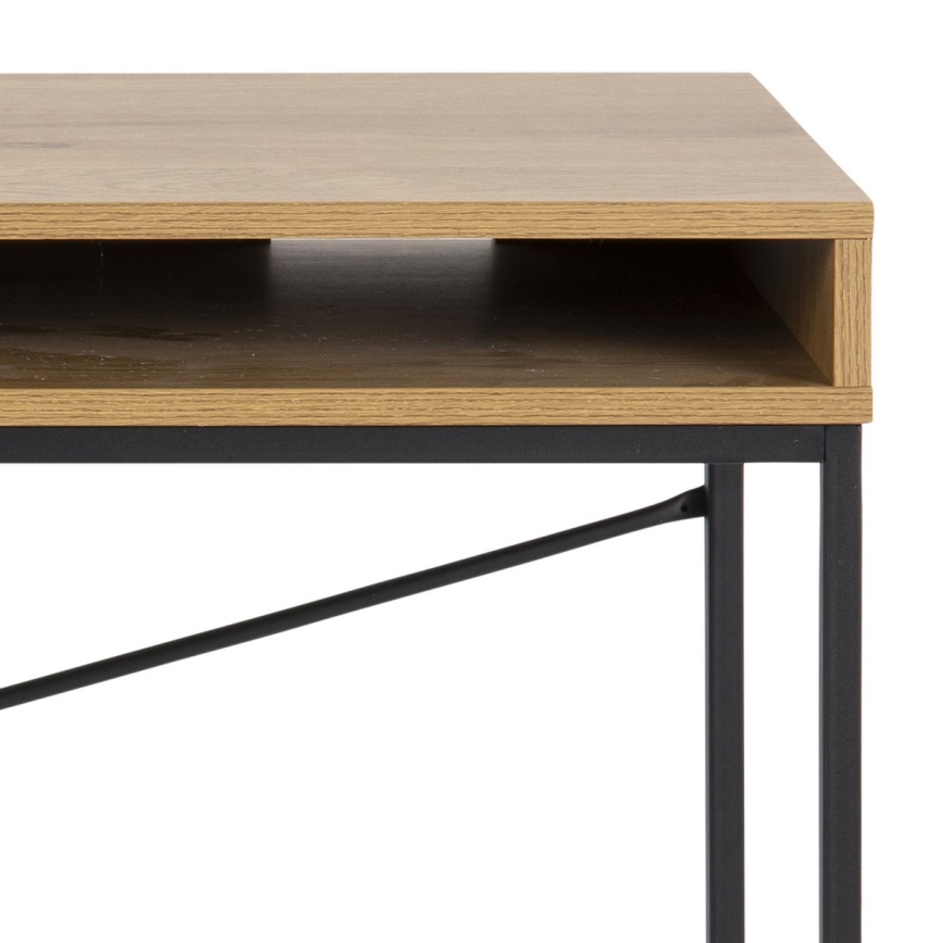 Bureau SARON chêne/noir