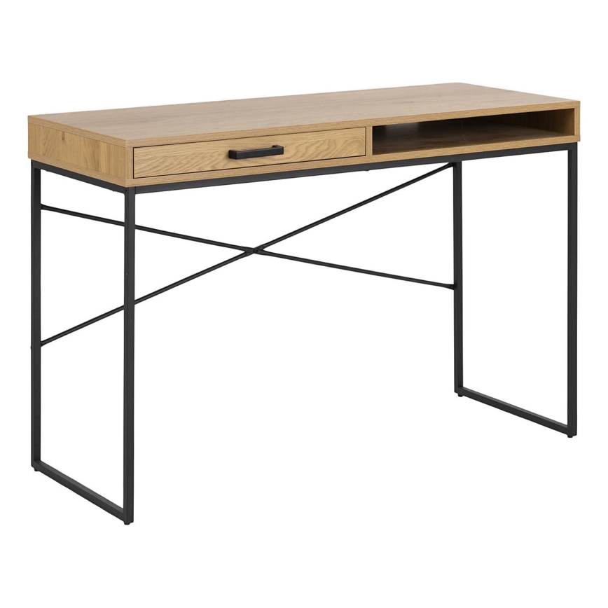 Bureau SARON eiken/zwart