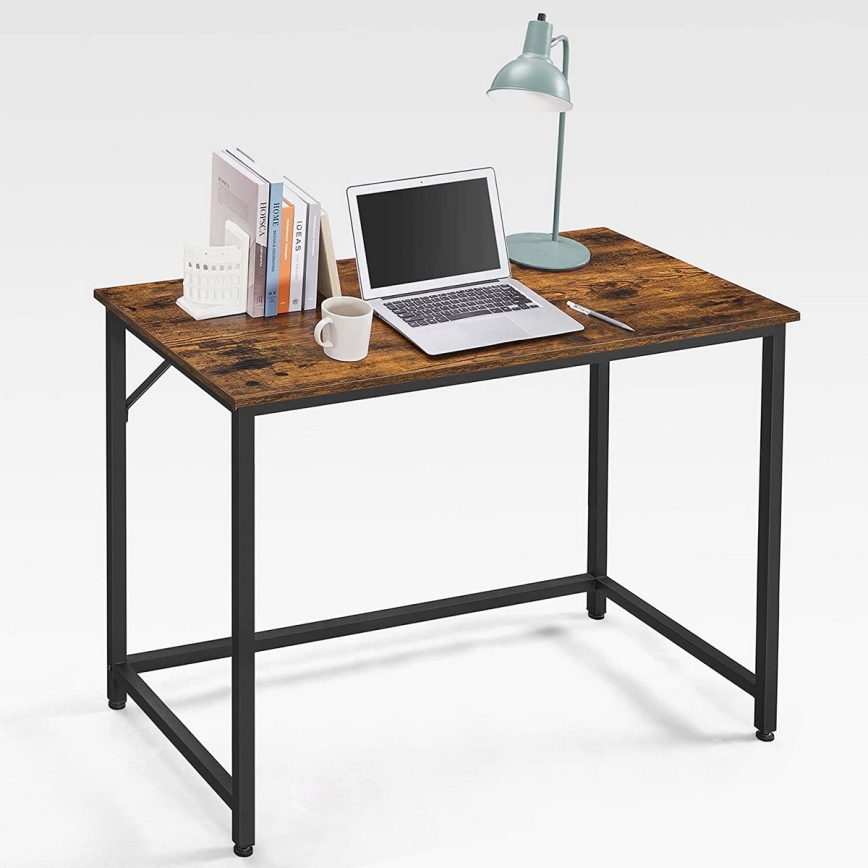 Bureau SOLEA bruin/zwart