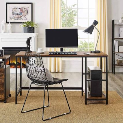 Bureau SOLEA bruin/zwart