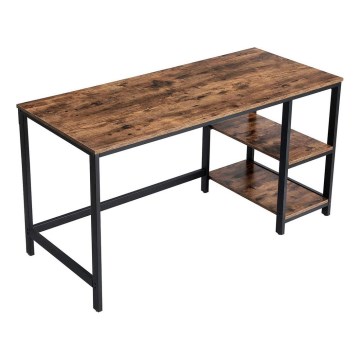 Bureau SOLEA marron/noir