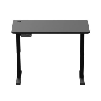 Bureau taille ajustable LEVANO 120x60 cm noir