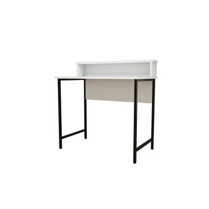 Bureau USO 90,8x90 cm blanc/noir