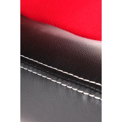 Bureaustoel KENU zwart/rood