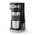 Butler - koffiezetapparaat voor één kopje 0,4 l met reisbeker 750W/230V roestvrij staal/zwart